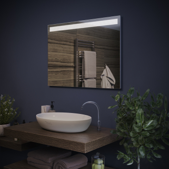 Зеркало «Ризо» с LED подсветкой вверху