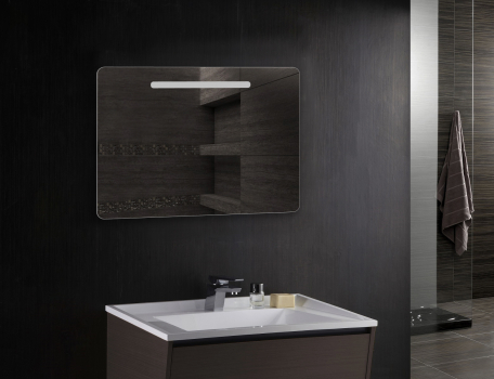 Зеркало "Фактор" с LED подсветкой вверху