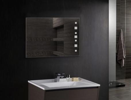 Зеркало «Поинт» с LED подсветкой сбоку