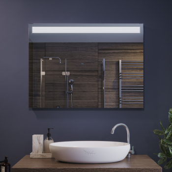 Зеркало «Ризо» с LED подсветкой вверху