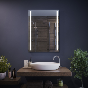 Зеркало «Фолк» с LED подсветкой по бокам