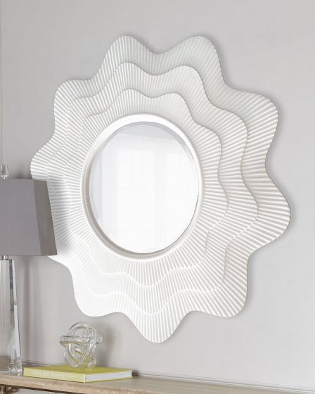 Зеркало "Марайа" Chalk White/RA9