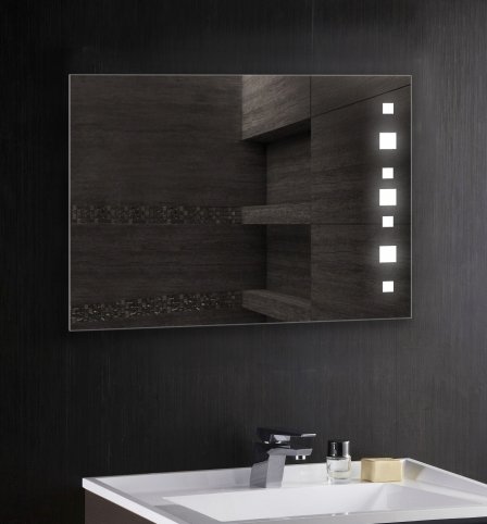 Зеркало «Поинт» с LED подсветкой сбоку