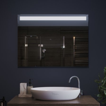 Зеркало «Ризо» с LED подсветкой вверху
