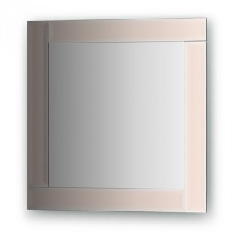 Зеркало с зеркальным обрамлением 50x50см Зеркало с зеркальным обрамлением 50x50см