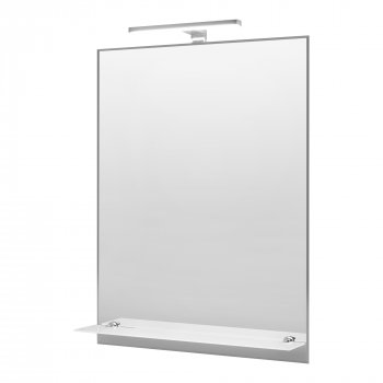 Зеркало 60х80см с LED светильником GLSF3, фацет 5мм Зеркало 60х80см с LED светильником GLSF3, фацет 5мм