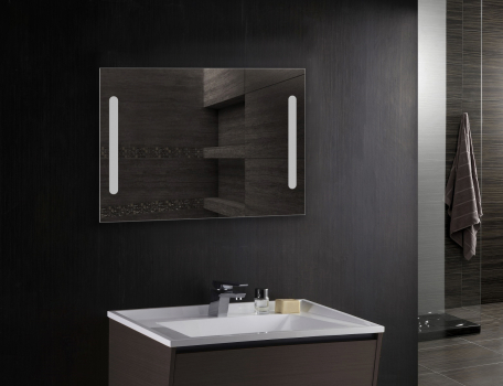 Зеркало «Флип» с LED подсветкой по бокам Зеркало «Флип» с LED подсветкой по бокам