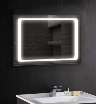 Зеркало "Каста" с LED подсветкой по периметру  Зеркало "Каста" с LED подсветкой по периметру